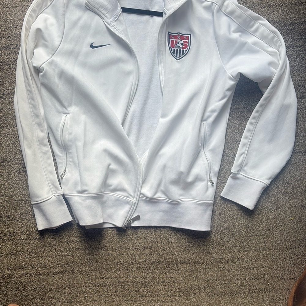 Nike White Lightweight Jacket - image 6
